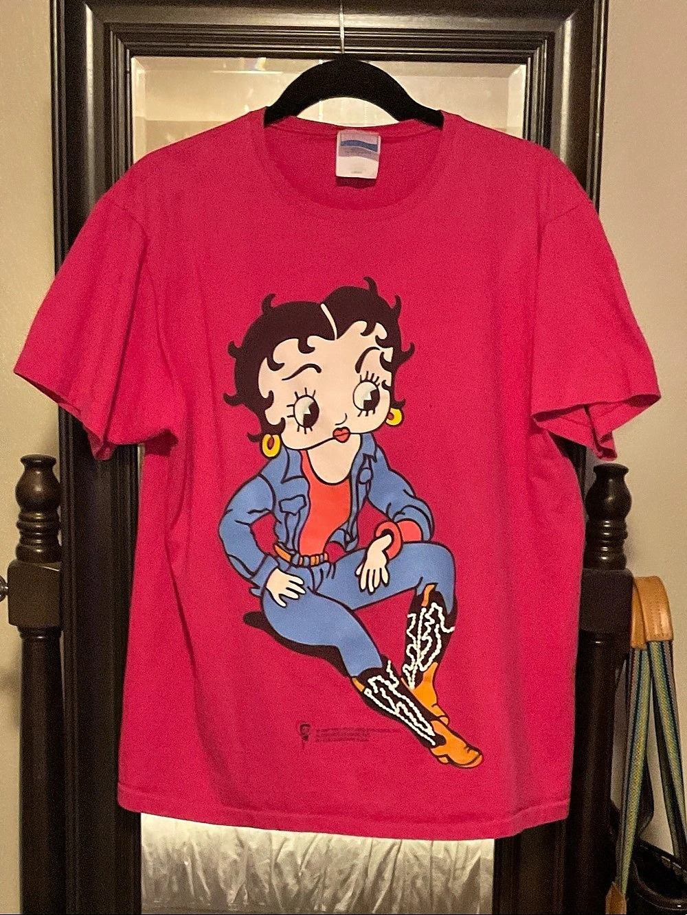 Betty Boop Vintage Graphic Tee, size L